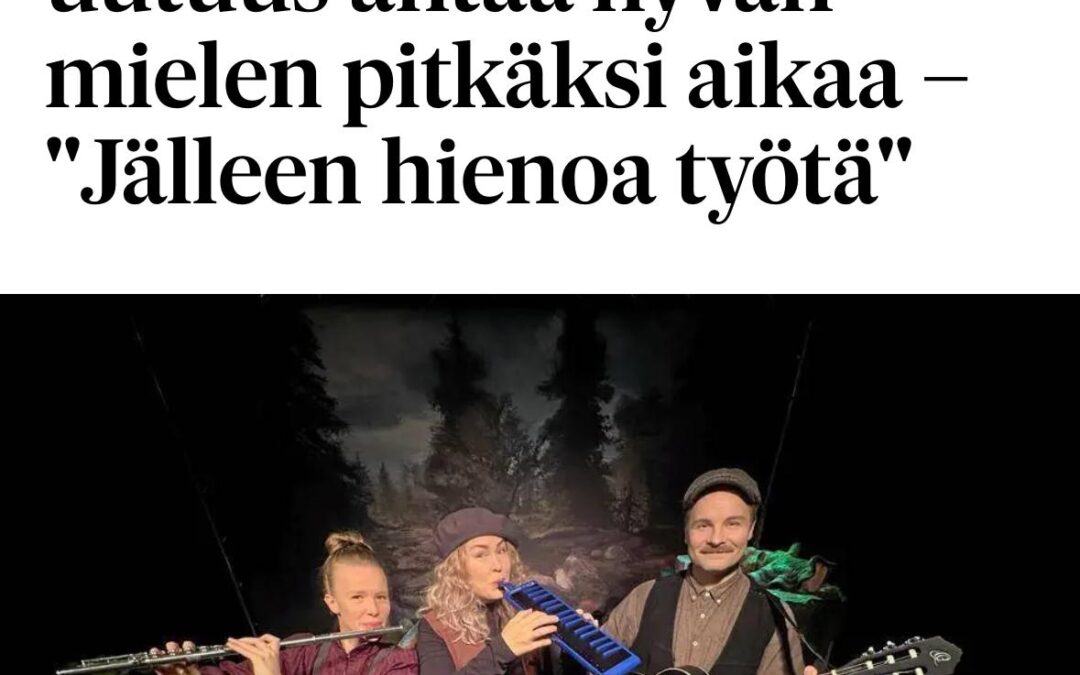 Metsän arvoitus? Tamperelaisen arviossa ma 6.10.2025