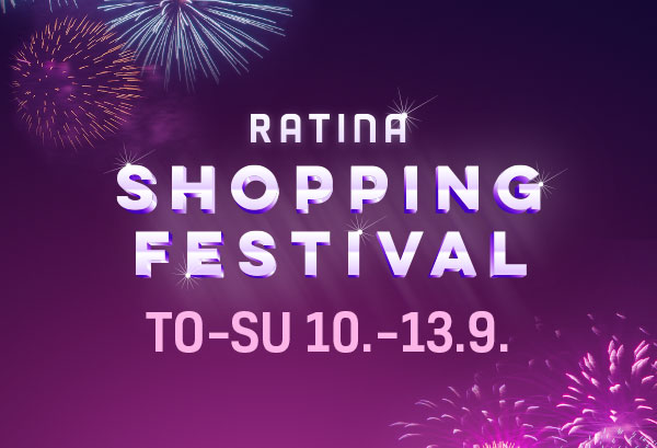 RATINA SHOPPING FESTIVAL!